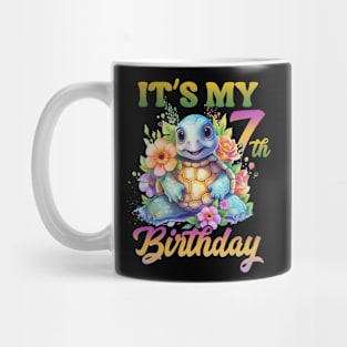 I'm turtley adorable birthday Tee Baby turtle birthday gift Cute turtle birthday top Mug